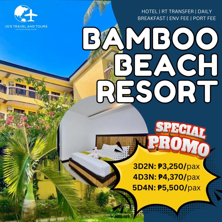 Bamboo Beach Resort Boracay Tour